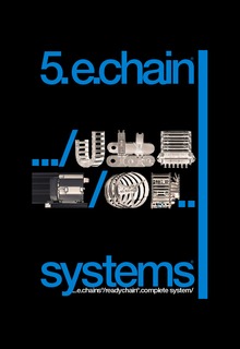 IGUS – prowadnice kabli i przewodów serii E-chain E  E-Tube Triflex R, Triflex, TwisterChain